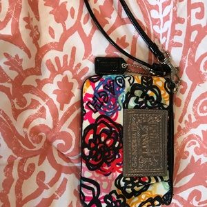 Coach wristlet